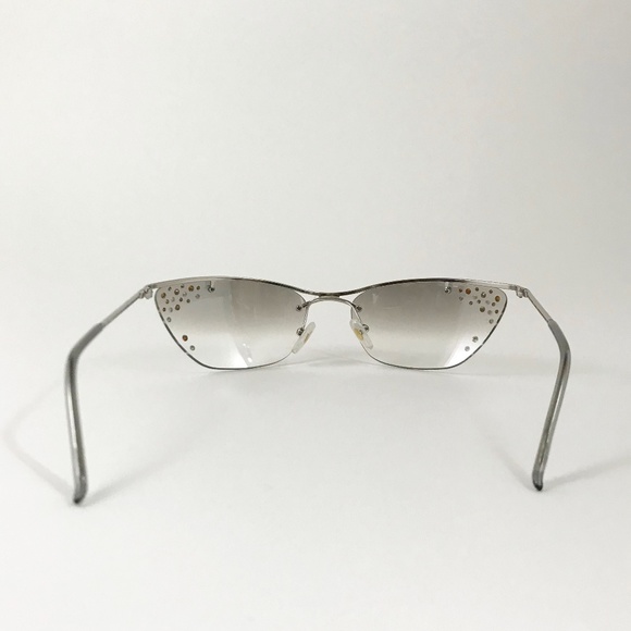 Dior Cat-Eye with Crystals Sunglasses - Picture 4 of 8